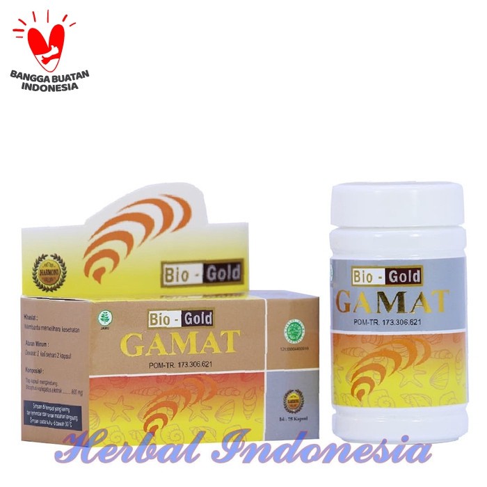 Gold Gamat Plus Kapsul Ekstrak Gamat Emas