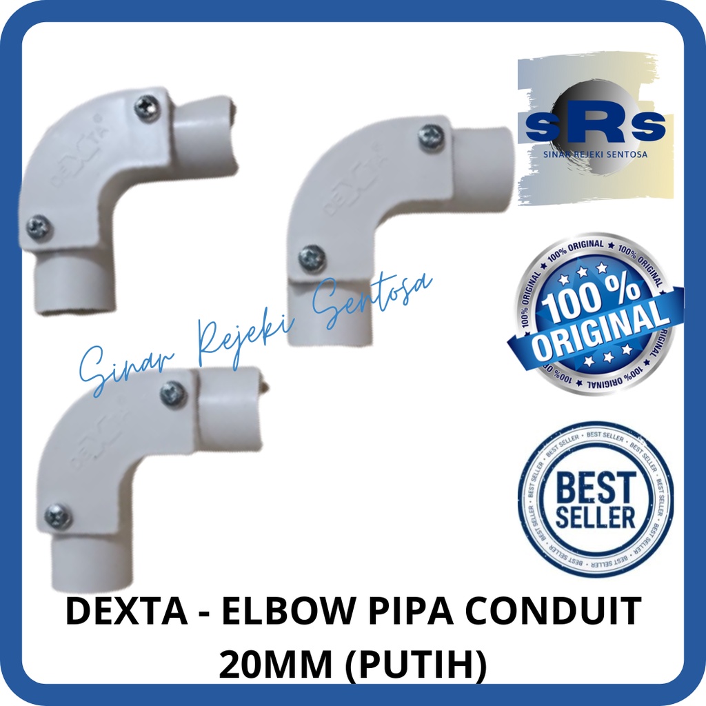 Jual Dexta Elbow Pipa Conduit Knee Conduit Keni Conduit Mm Shopee Indonesia