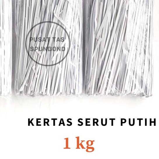 

♦ Kertas Serut Putih 1 kg / Kertas Cacah / Shredded Paper ✭