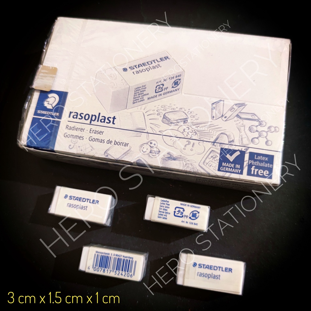 

Penghapus staedtler rasoplast eraser original kecil B40