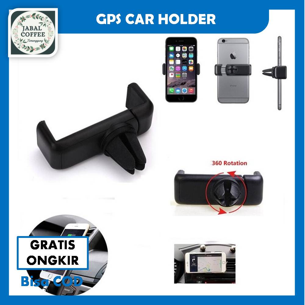 GPS Car Holder / Car Holder / HP Car Holder / Dudukan HP Ventilasi AC Mobil J125