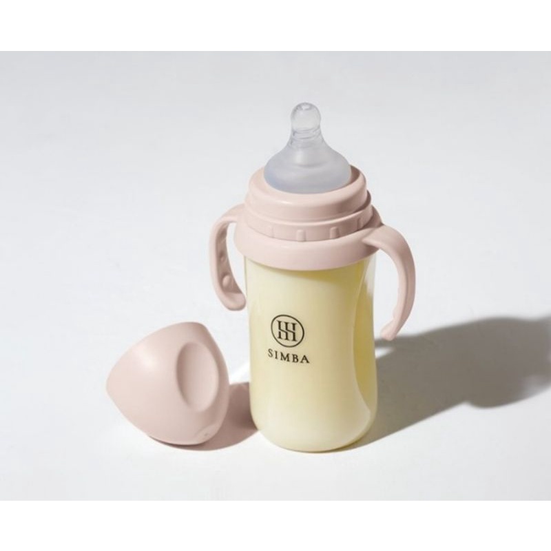 Simba Allonge PPSU Straw Feeding Bottle With Handle 270 ml Cross Hole