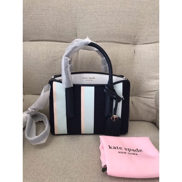 Kate spade mini margaux canvas stripe original