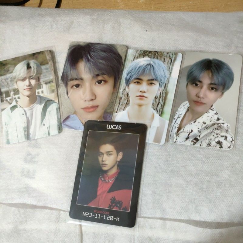 PC PHOTOCARD JAEMIN flipbook yizhiyu dad candylab & AC LUCAS ARV. VER