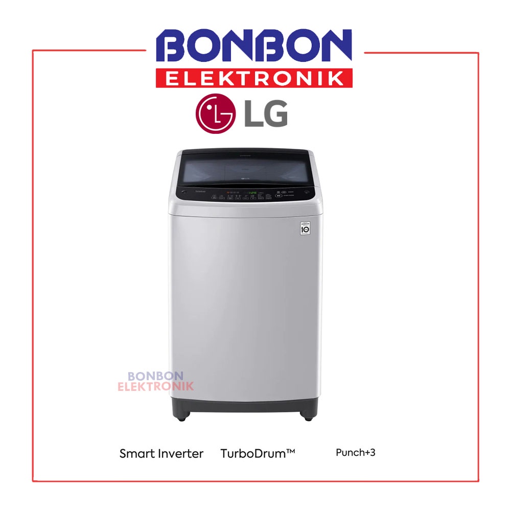 LG Mesin Cuci 1 Tabung 8.5KG T2185VS2M Smart Inverter 8.5 KG T 2185