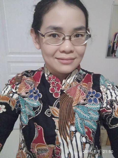 950 Atasan Batik Satin // Clothtowear