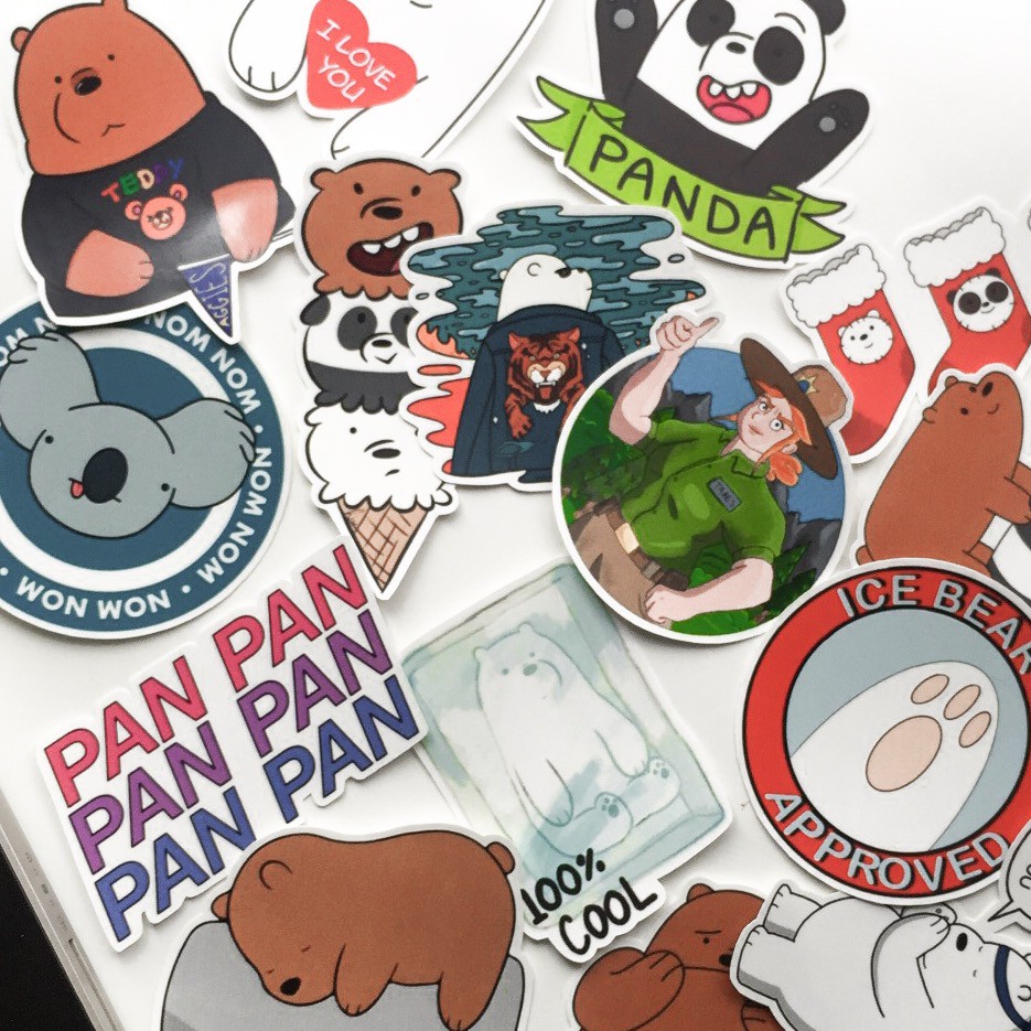 

We Bare Bears Sticker Pack