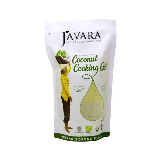 

javara coconut cooking oil pouch 900ml
