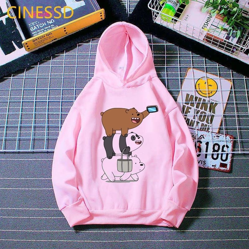 Sweater anak perempuan WE BARE BEARS fashion anak baju anak jaket anak perempuan