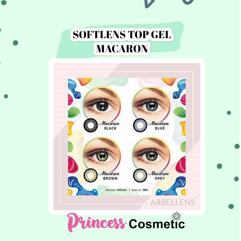 

PRINCESSCOSMETIC || SOFTLENS GEL MACARON