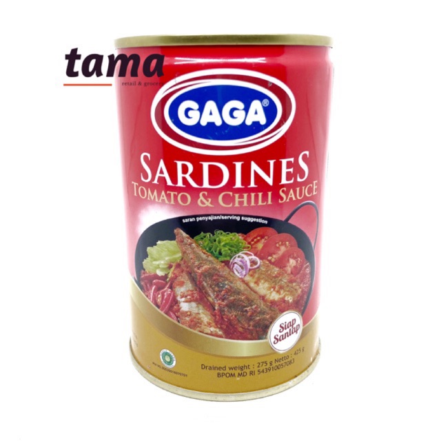 

Sardines GAGA Besar - Per Kaleng - 425g