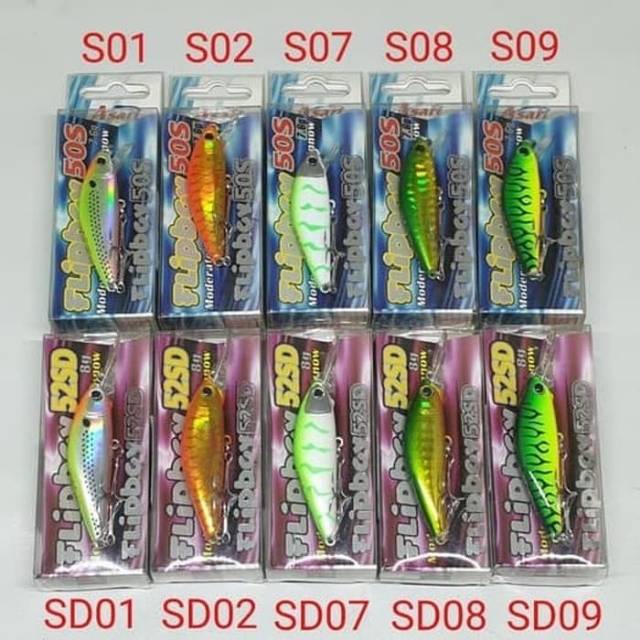 Lure ASARI FLIPBOY 52SD (5,2cm / 8gram) SINKING