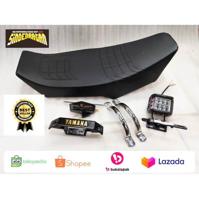 paket jok perahu rx king  set lampu depan belakang model bandungan