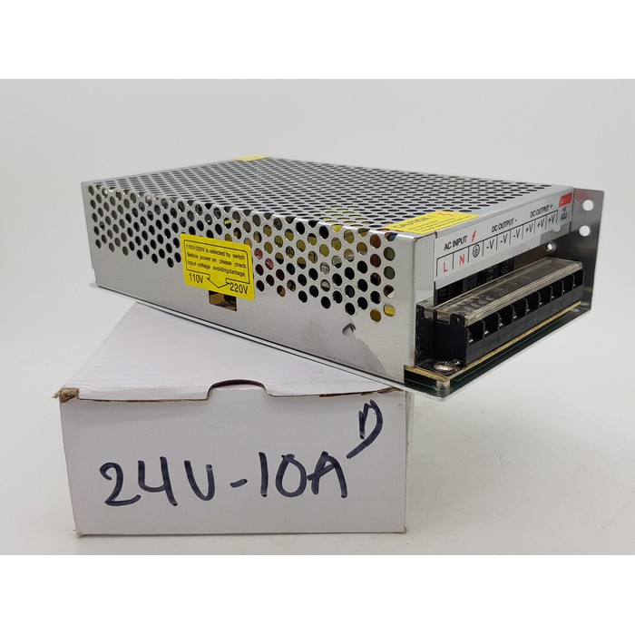 Power Supply Jaring (Adaptor) Switching 24V (24 Volt) 10 Ampere
