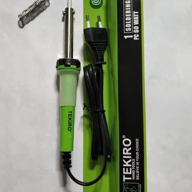 TEKIRO SOLDERING IRON 60 watt Tekiro SOLDER 60W Tekiro EL-SD1772 Soldering Listik