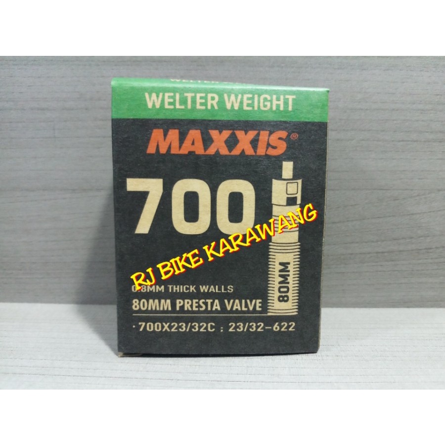 BAN DALAM MAXXIS 700 x 23 32 PRESTA 80MM