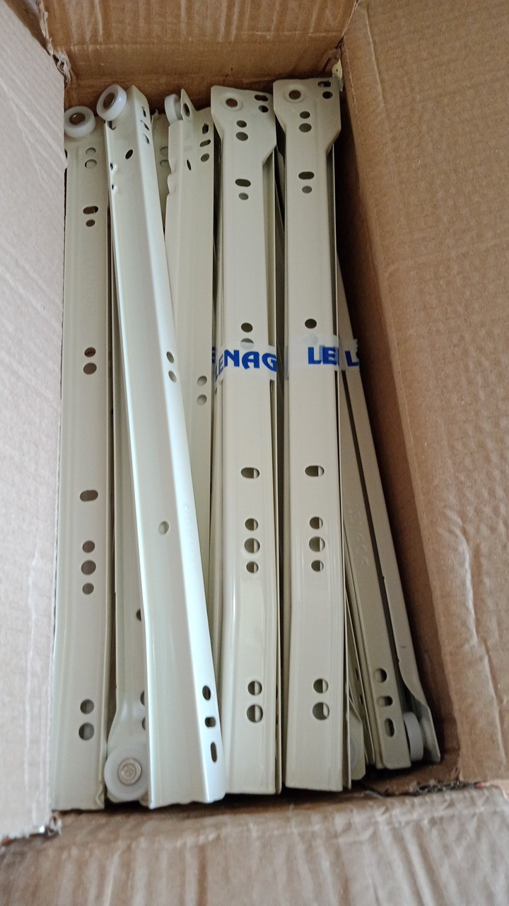 (1 Set) Rel Laci Putih Huben Erotek Lenaga 35cm / 350mm