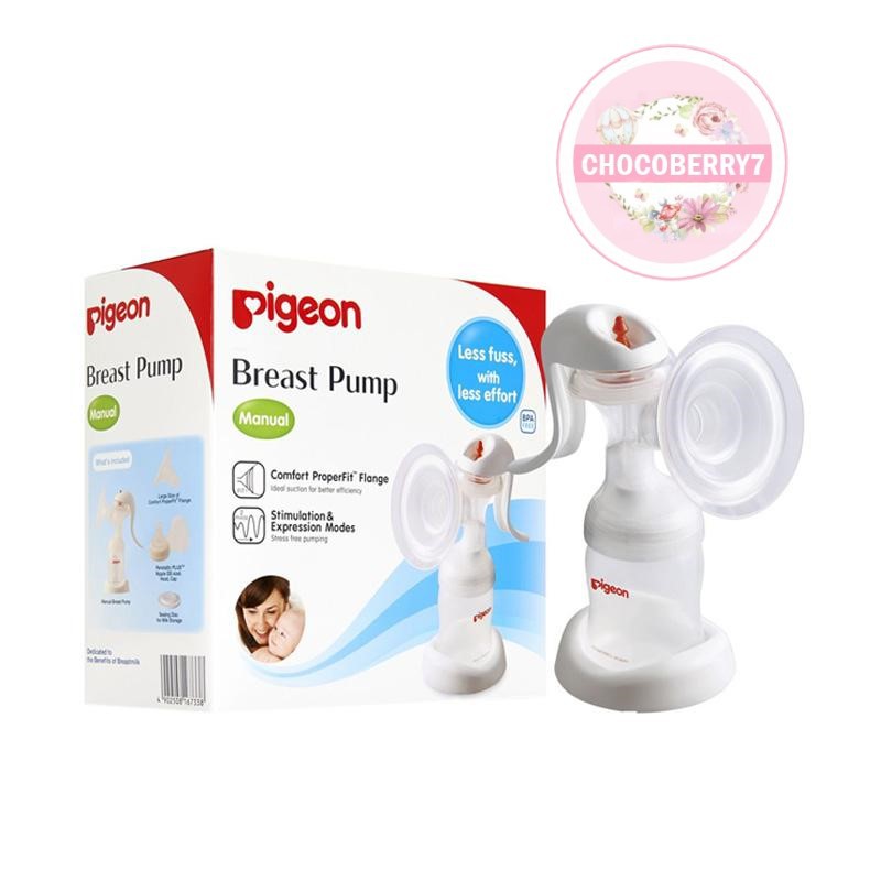 Pigeon Manual Breast Pump Pompa ASI Manual Breastpump Plastik BPA Free