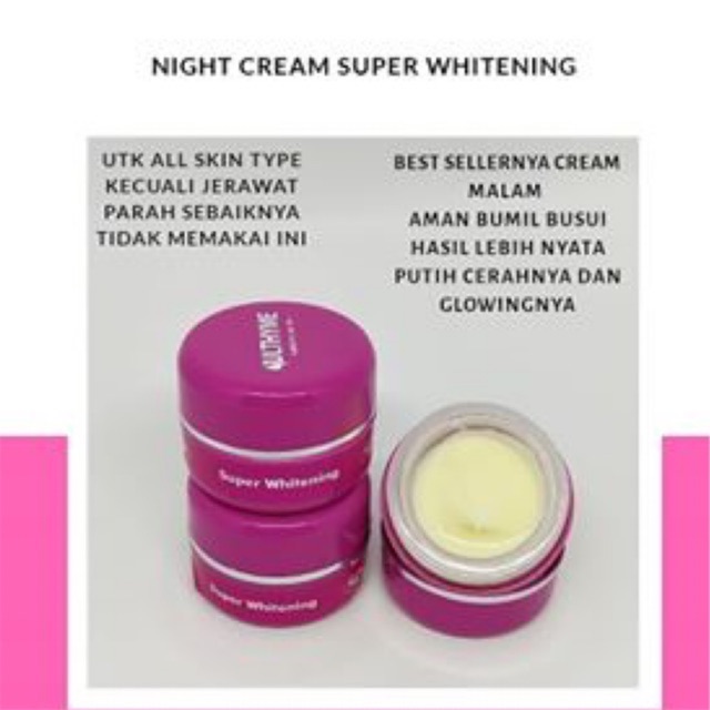 Ulthyme cream malam bumil super whitening