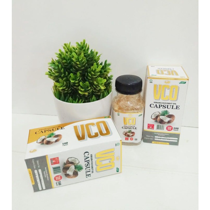

VCO Virgin Coconut Oil 100 Capsule