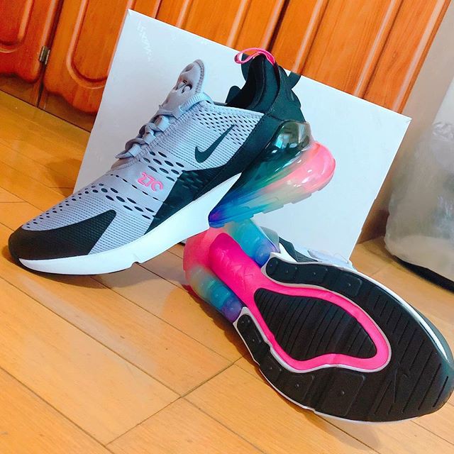 Sepatu 1:1 / Unauthorized Authentic (UA) Nike Air Max 270 'Be True' Men/Women - Purple Dawn / Pink