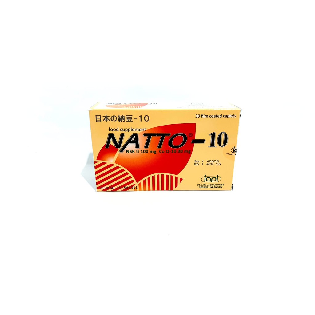 Natto-10 (1 Box = 5 Strip = 30 pcs)