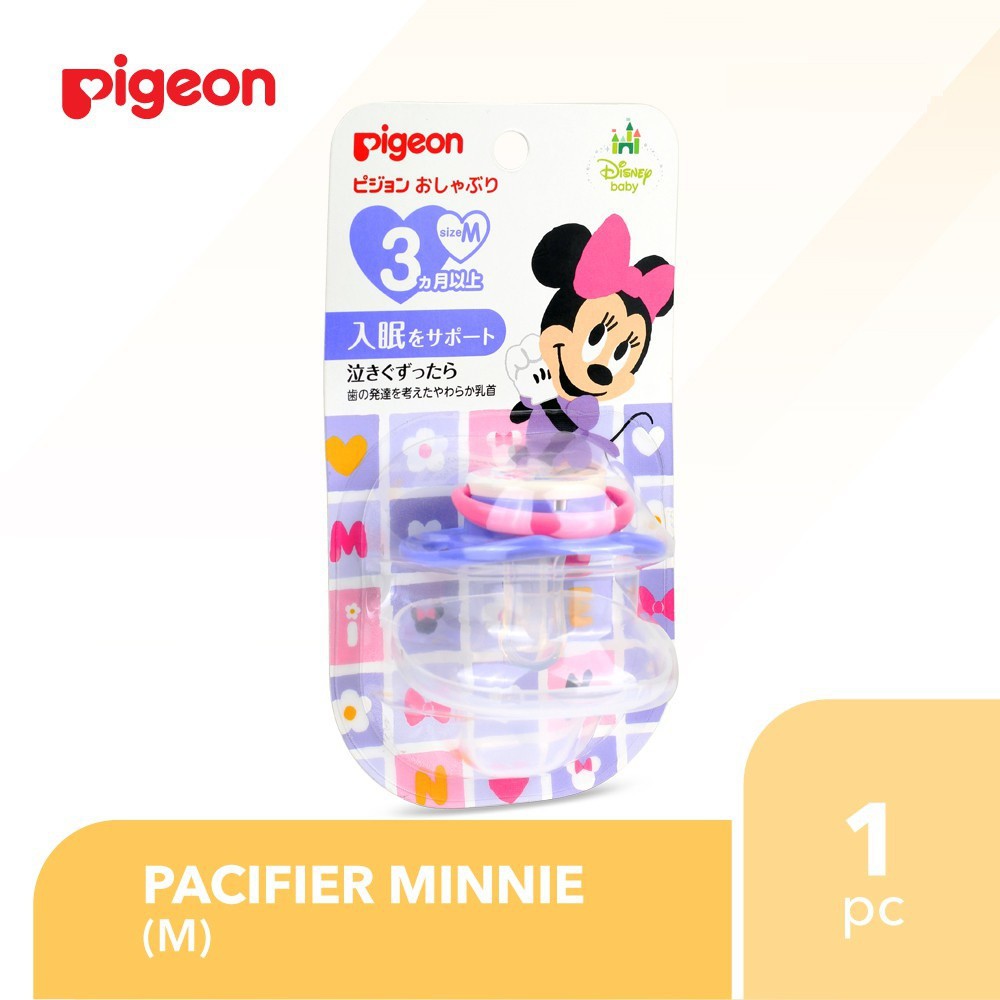 Pigeon Silicone Pacifier Empeng Bayi Minnie - M