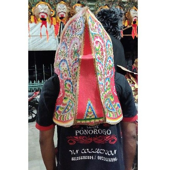 Badong gatotkaca / barongan / reog / pecut / pecug bopo / ganongan / bujang ganong / topeng ganong