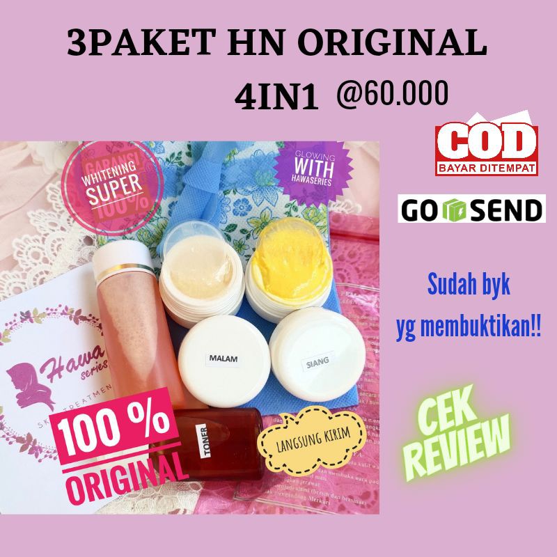 Jual Paket Cream Hn Original Gr Krim Crim Hn Hetty Nugraha Original