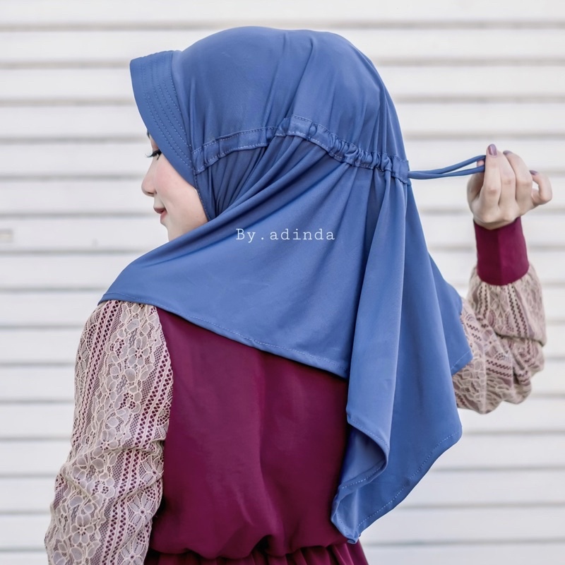JILBAB SERUT POLOS JOKOWI HIJAB SERUT ADIBA Hijab instant-4