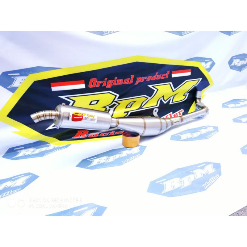 Knalpot Crystal - Knalpot Racing Suzuki Crystal CLD Monster
