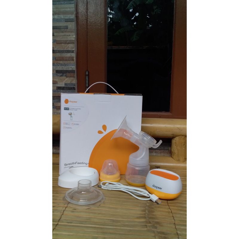 Preloved Doopser portable electric breast pump pompa asi elektrik 8005