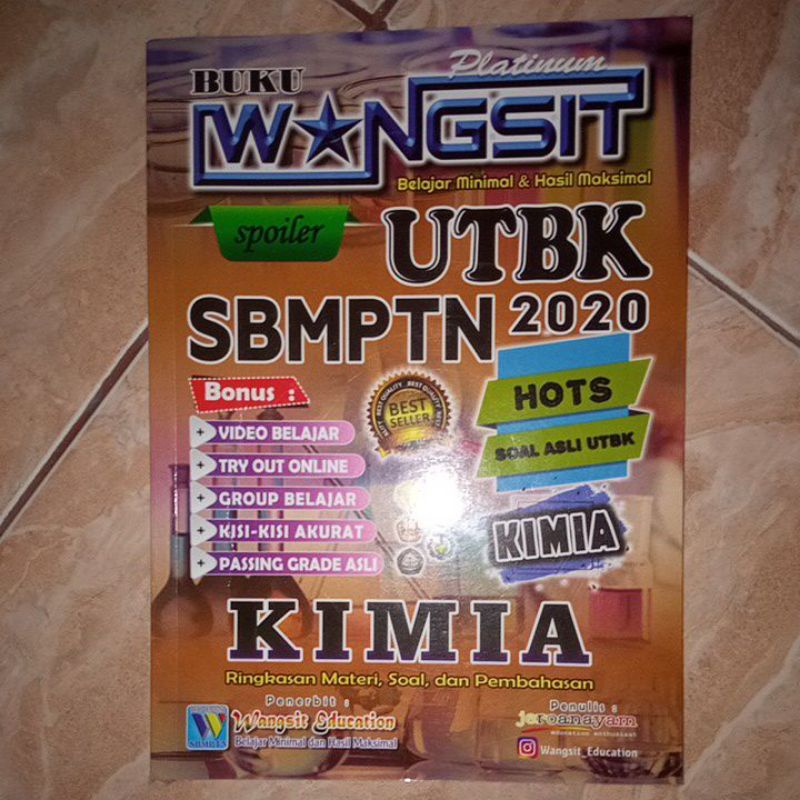 

Buku wangsit kimia UTBK SBMPTN 2020