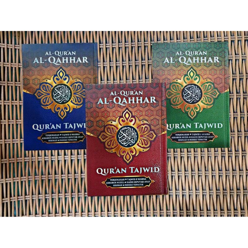 Al qur'an Al Qohhar Tajwid Warna Terjemah A5