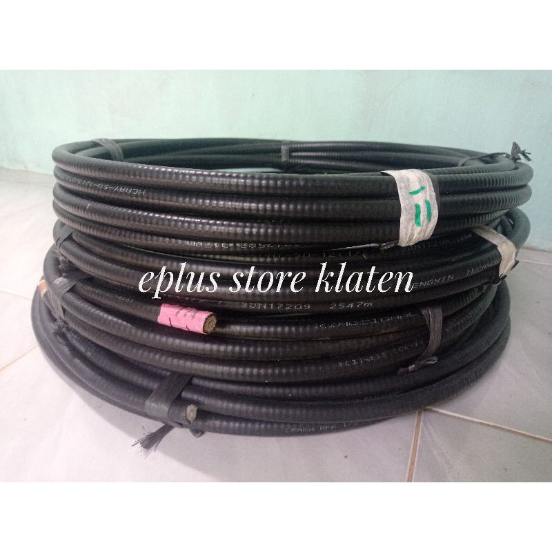 Cuci gudang heliax 5/8 kabel potongan pendek murah