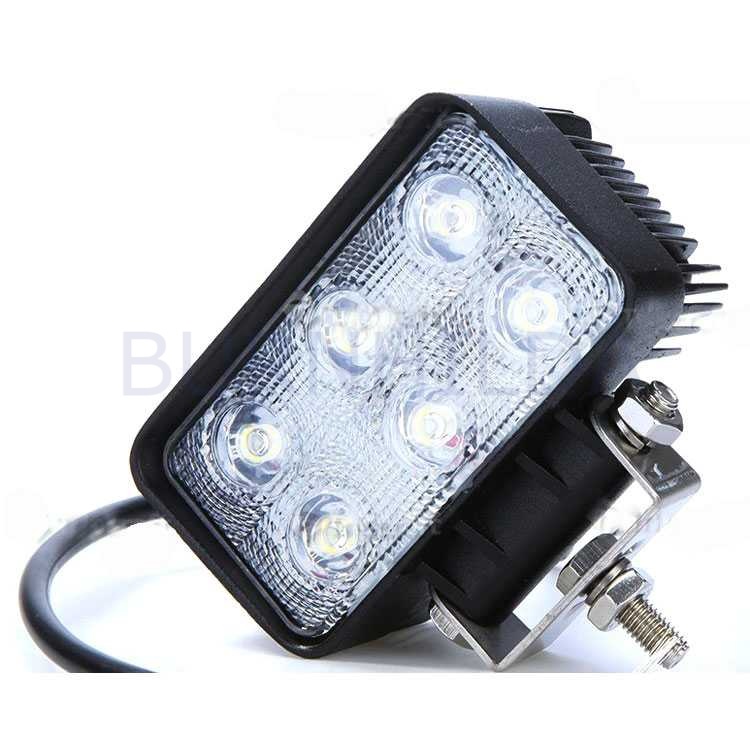 Lampu LED Headlight Mobil Offroad 18W 1260 Lumens - C18-ES mobil motor burnhilda