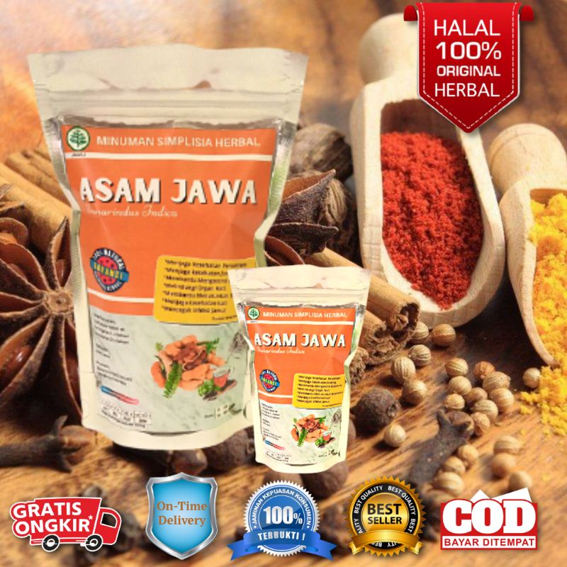 Jual Simplisia Herbal Serbuk Asam Jawa Shopee Indonesia