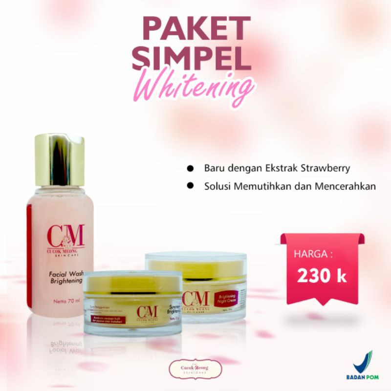 Paket Simpel Whitening CM