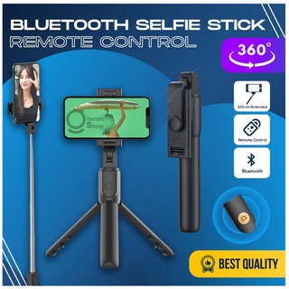 Tongsis Bluetooth Tripod Remote Selfie Bluetooth Selfie Stick