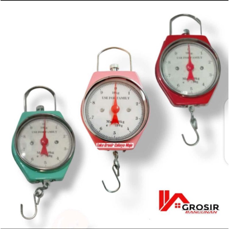 Timbangan GANTUNG manual 10kg kilomini timbangan kecil