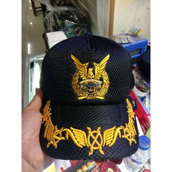 topi jaring buat pamen TNI AU bhana