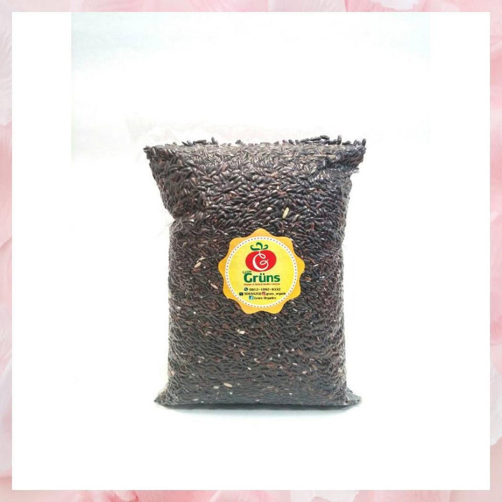 

GROW GRUNS - BERAS HITAM ORGANIK / ORGANIC BLACK RICE ( 1 KG