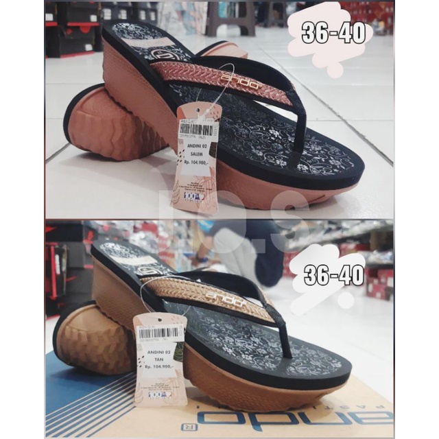 Sandal Wedges Ando ANDINI 02 Original
