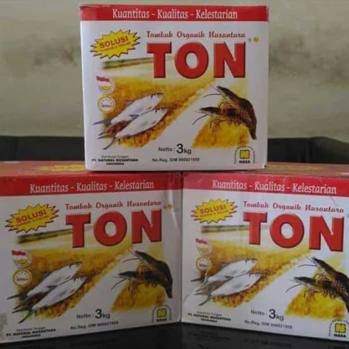 Ton Pupuk Organik Khusus Tambak Dan Kolam Ikan Terbaik Kemasan 3 Kg Agen Pusat