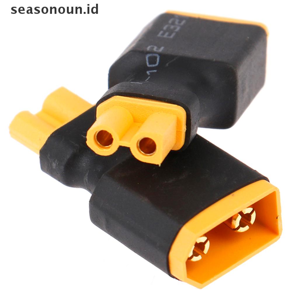 (seasonoun) 4pcs Adapter Konverter XT60 Ke XT30 Plug Female Male Untuk FPV Drone RC Charger