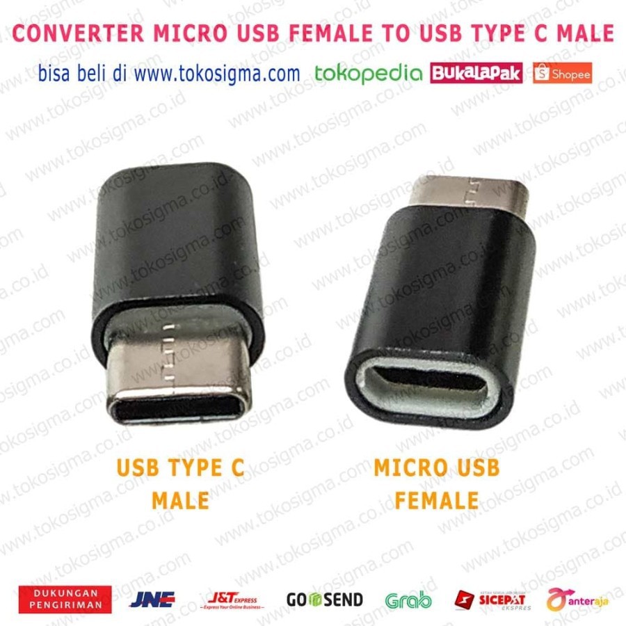 USB 3.1 TYPE C to MICRO USB FEMALE ADAPTER