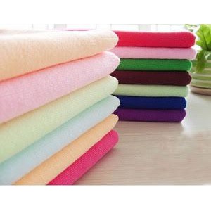 Baru Handuk Besar microfiber Polos UKURAN BESAR 70 x 140 / Handuk Mandi Lembut / Handuk Polos Dewasa