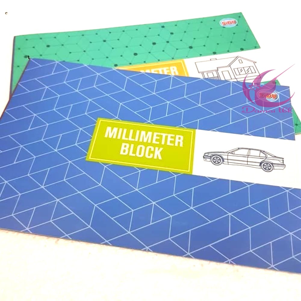 

SIDU Millimetre Block F4 Buku Milimeter Blok Folio Sinar Dunia