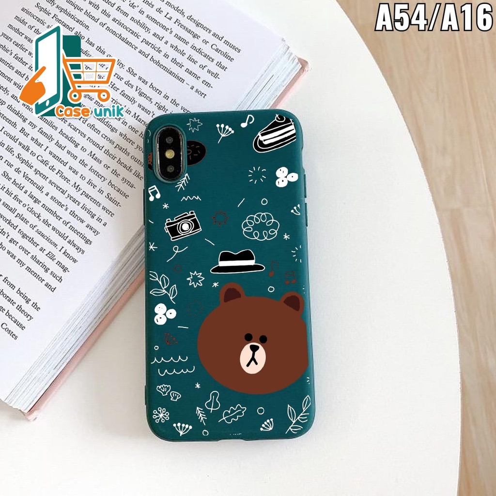 SS015 softcase BEAR oppo A16 A54 A37 neo9 A71 A83 A39 a57 F7 F5 youth F1s a59 A3s A5s A11k A12 A1K Reno 5F CS2873