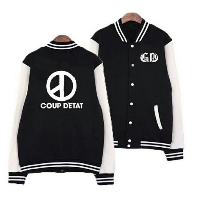 JAKET VARSITY KPOP G-D COUP D'ETAT
